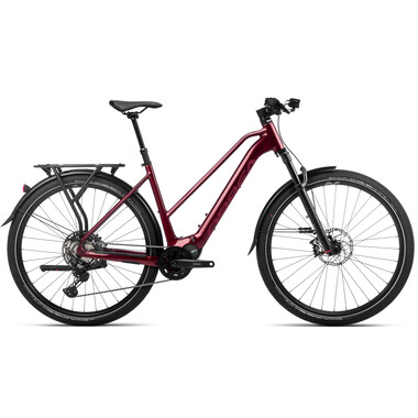 Bicicletta da Trekking Elettrica ORBEA KEMEN MID 10 TRAPEZ Rosso 2023